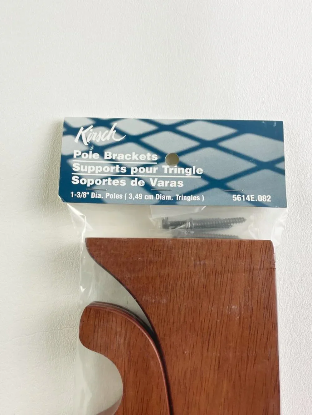 Kirsch wood brackets